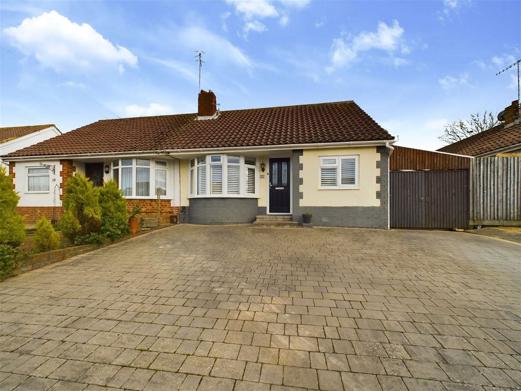 2 bed semidetached bungalow for sale in Ullswater Road, Sompting