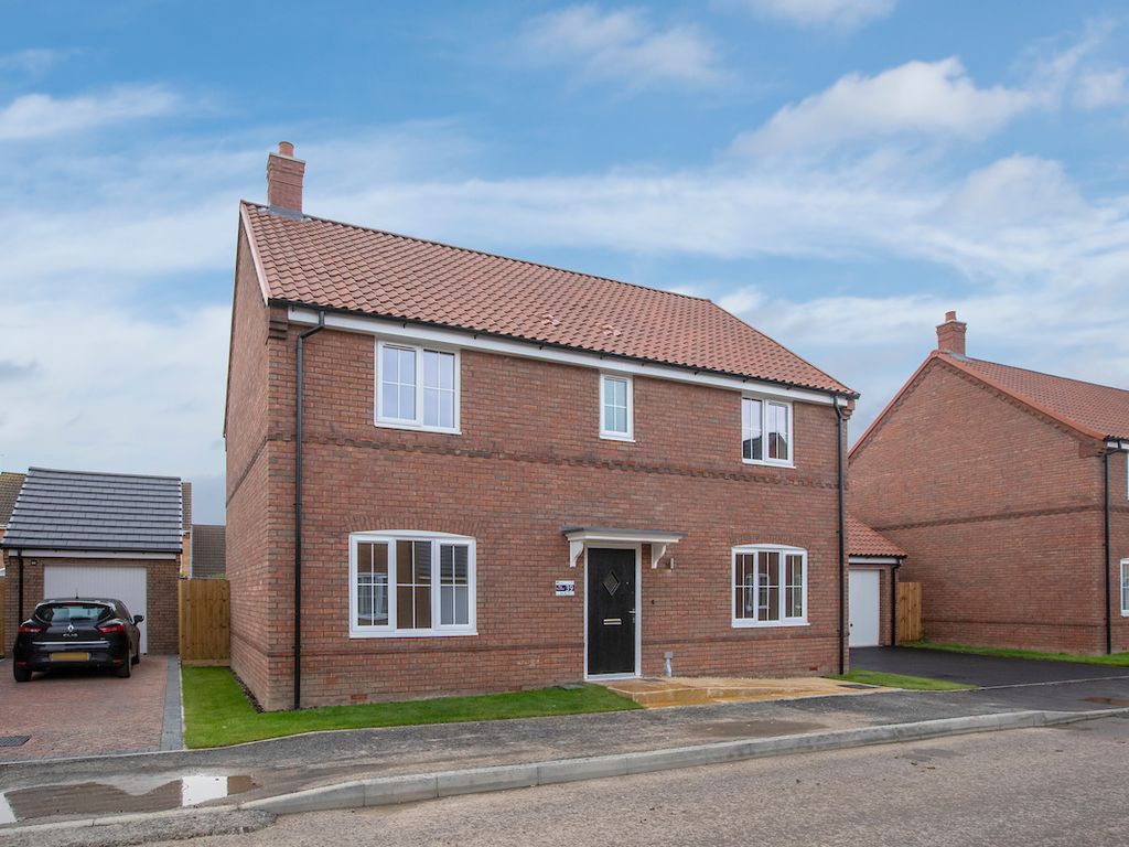 New home, 4 bed detached house for sale in Hallgate, Holbeach, Spalding