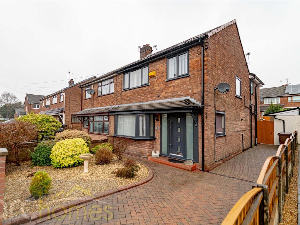 3 bed semidetached house for sale in Ascot Drive, Atherton, Manchester