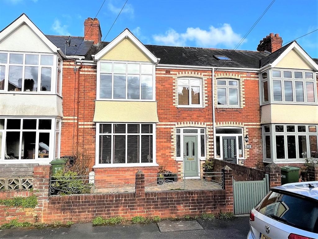 3 bed terraced house for sale in First Avenue, Heavitree, Exeter EX1, £