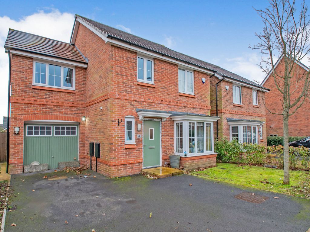 4 bed detached house for sale in Thorne Crescent, Worsley, Manchester