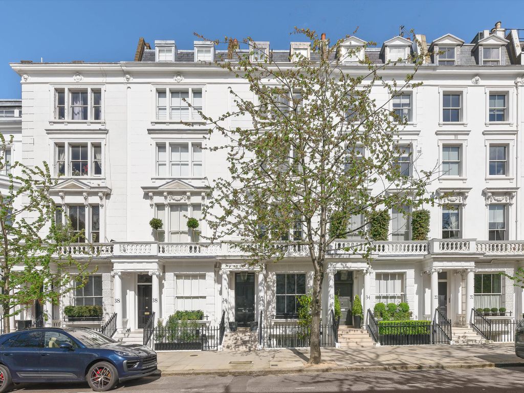 5 bed terraced house for sale in Palace Gardens Terrace, London W8, £