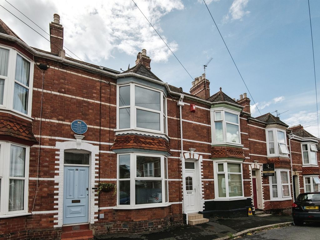 3 bed terraced house for sale in Herschell Road, Exeter EX4, £300,000