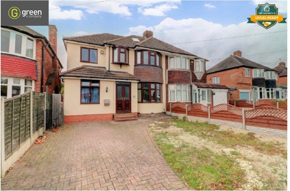 4 bed semidetached house for sale in Wyckham Road, Castle Bromwich