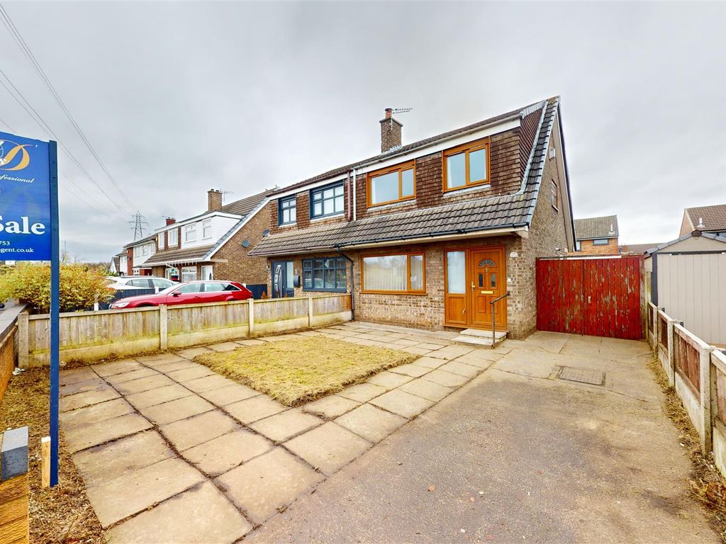3 bed semidetached house for sale in Four Acre Lane, Clock Face, St