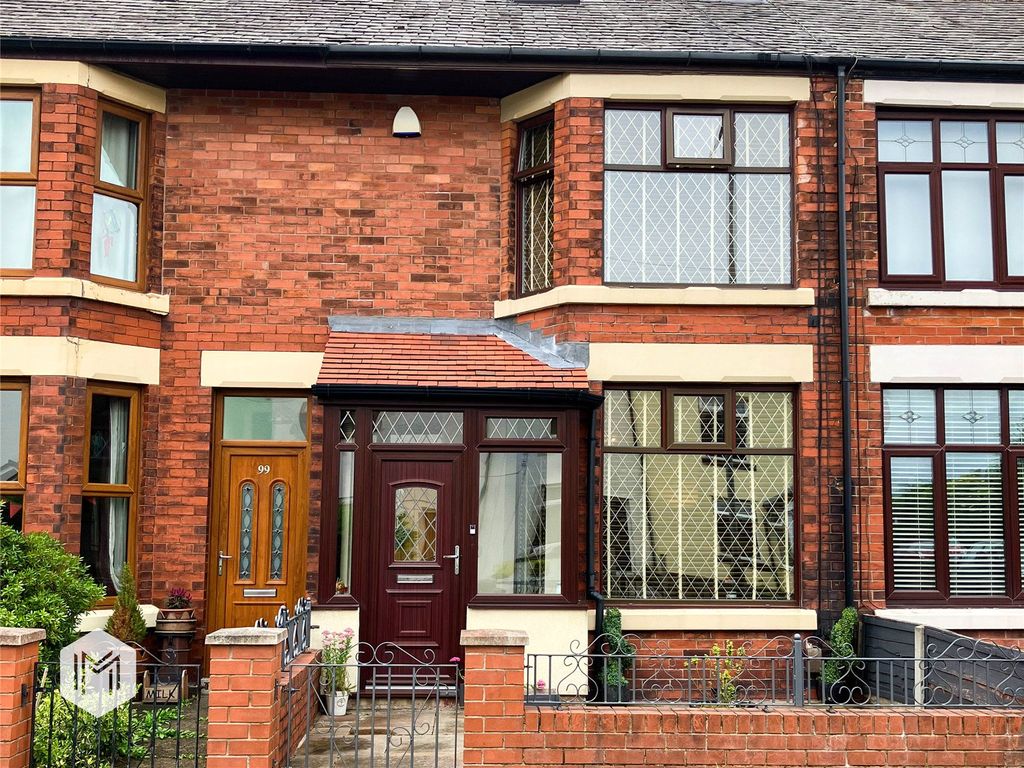 2 bed terraced house for sale in St. Johns Road, Lostock, Bolton