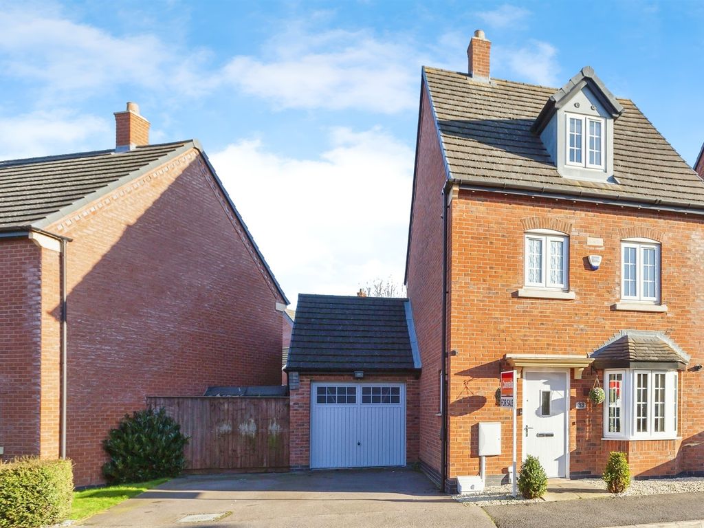 4 bed detached house for sale in Ridleys Close, Countesthorpe