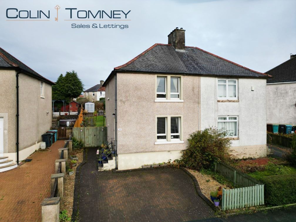 2 bed semidetached house for sale in Mcallister Avenue, Airdrie ML6, £