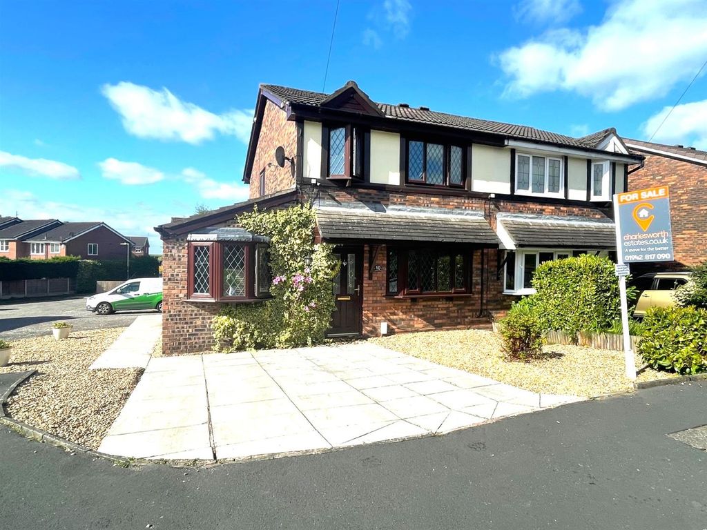 4 bed semi-detached house for sale in Chantry Close, Westhoughton ...