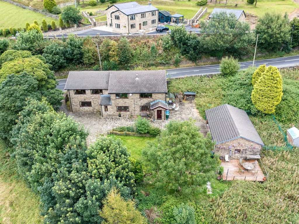 6 bed detached house for sale in Rochdale Road, Ramsbottom, Bury BL0