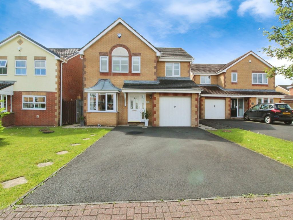 4 bed detached house for sale in Chase Farm Drive, Blyth NE24, £250,000