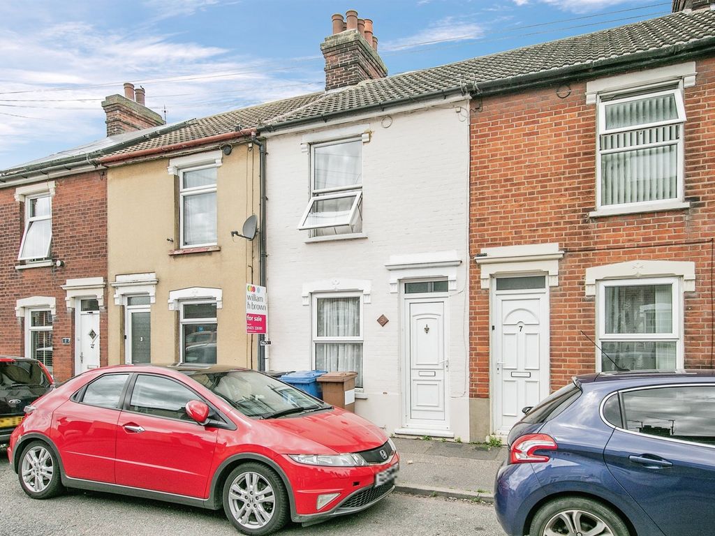 3 bed terraced house for sale in Kingston Road, Ipswich IP1, £165,000 Zoopla