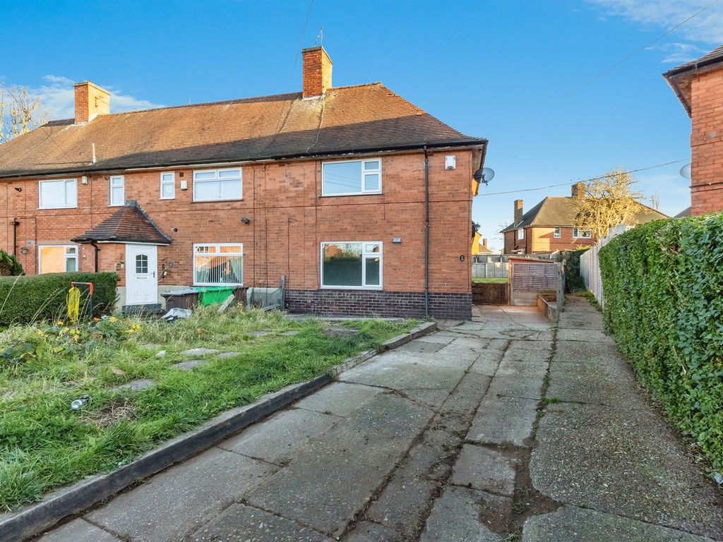 3 bed end terrace house for sale in Wareham Close, Nottingham NG8, £