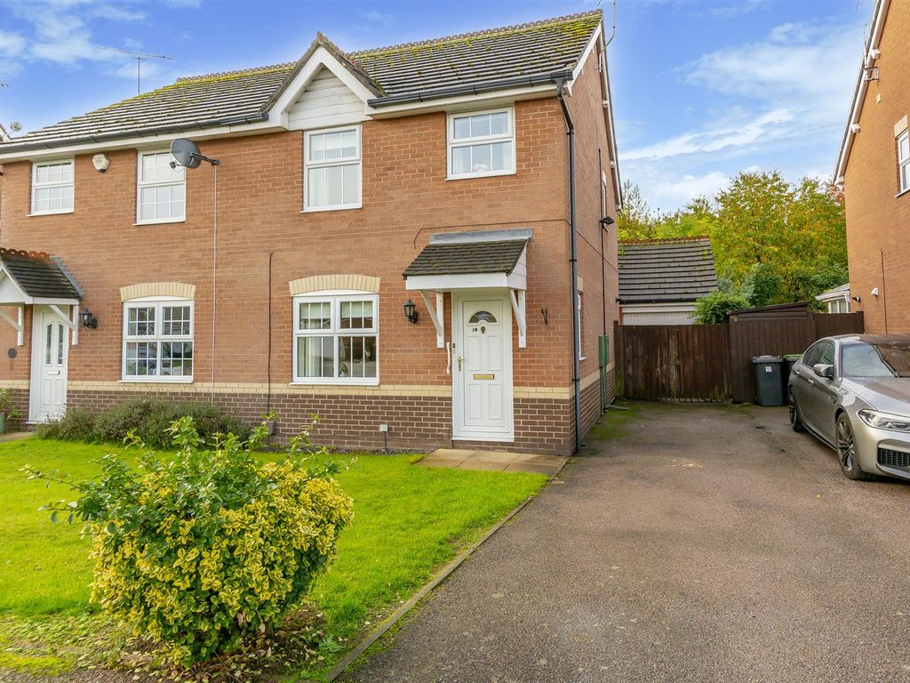 3 bed semidetached house for sale in Lonsdale Drive, Toton, Beeston