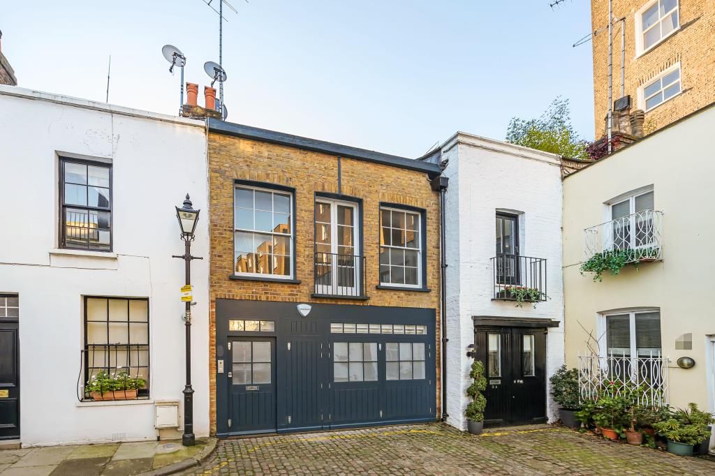 3 bed terraced house for sale in Victoria Grove Mews, London W2, £