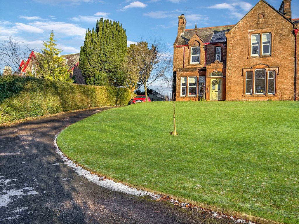 4 bed semidetached house for sale in St. Brydes Terrace, Lockerbie