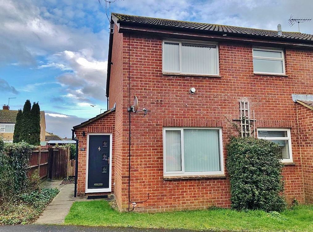 1 bed semidetached house to rent in 76 Rufus Gardens, Totton SO40, £