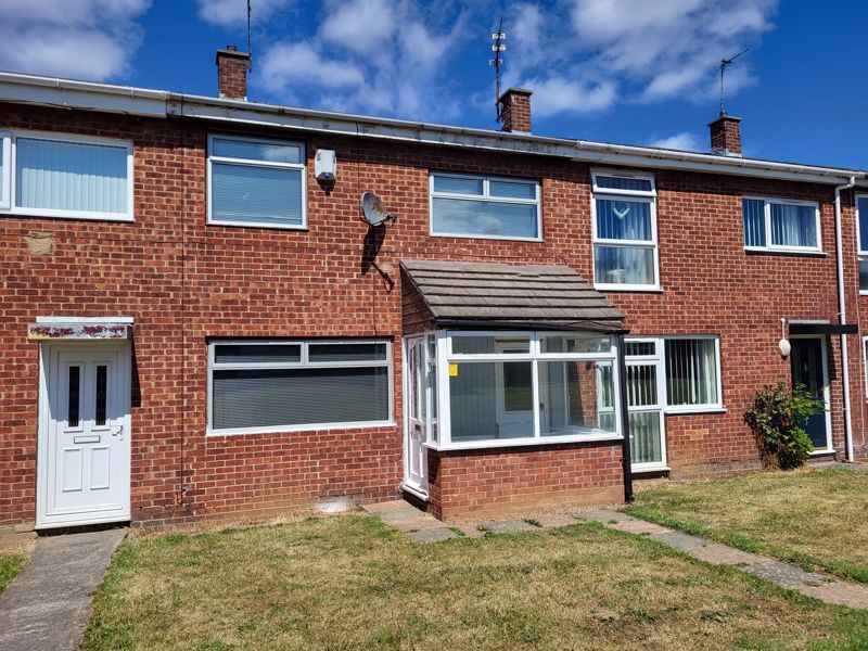 3 bed terraced house for sale in Briardale, Bedlington NE22, £70,000