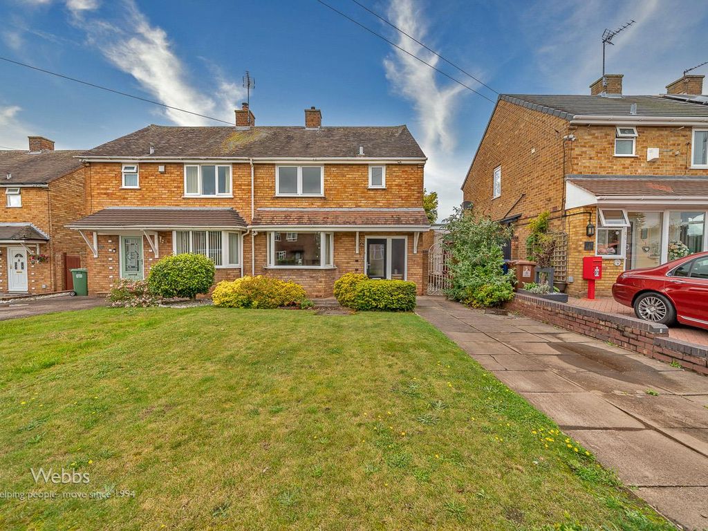 3 bed semidetached house for sale in Carlisle Road, Cannock WS11, £