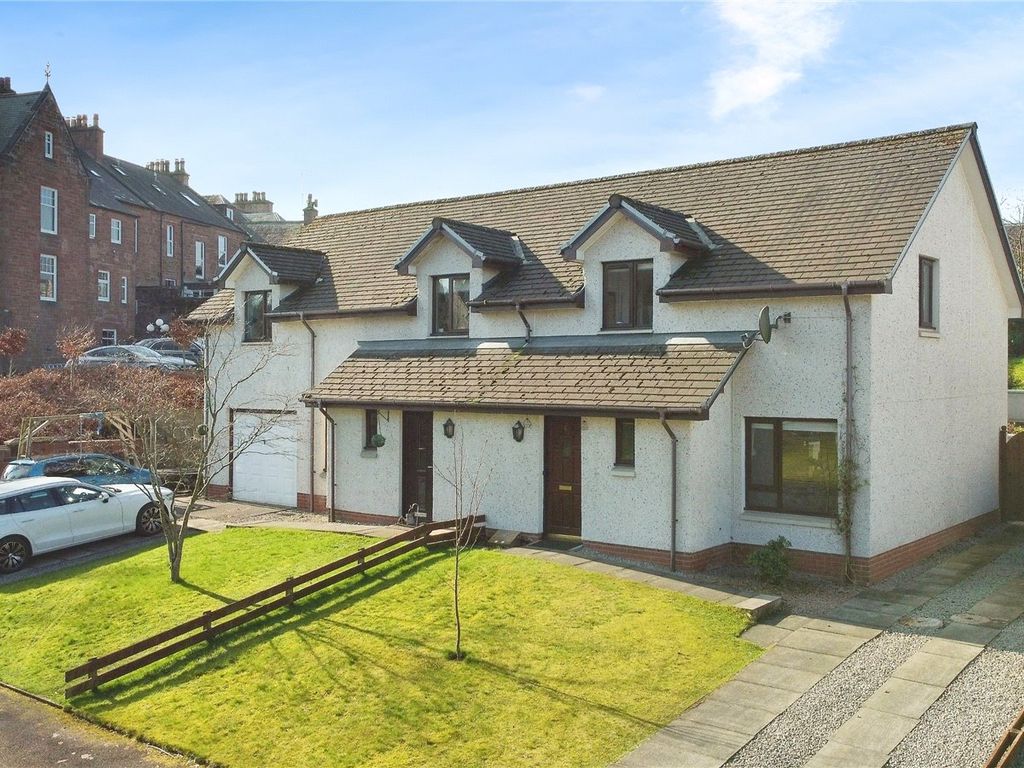3 bed semidetached house for sale in Waugh Place, Thornhill, Dumfries
