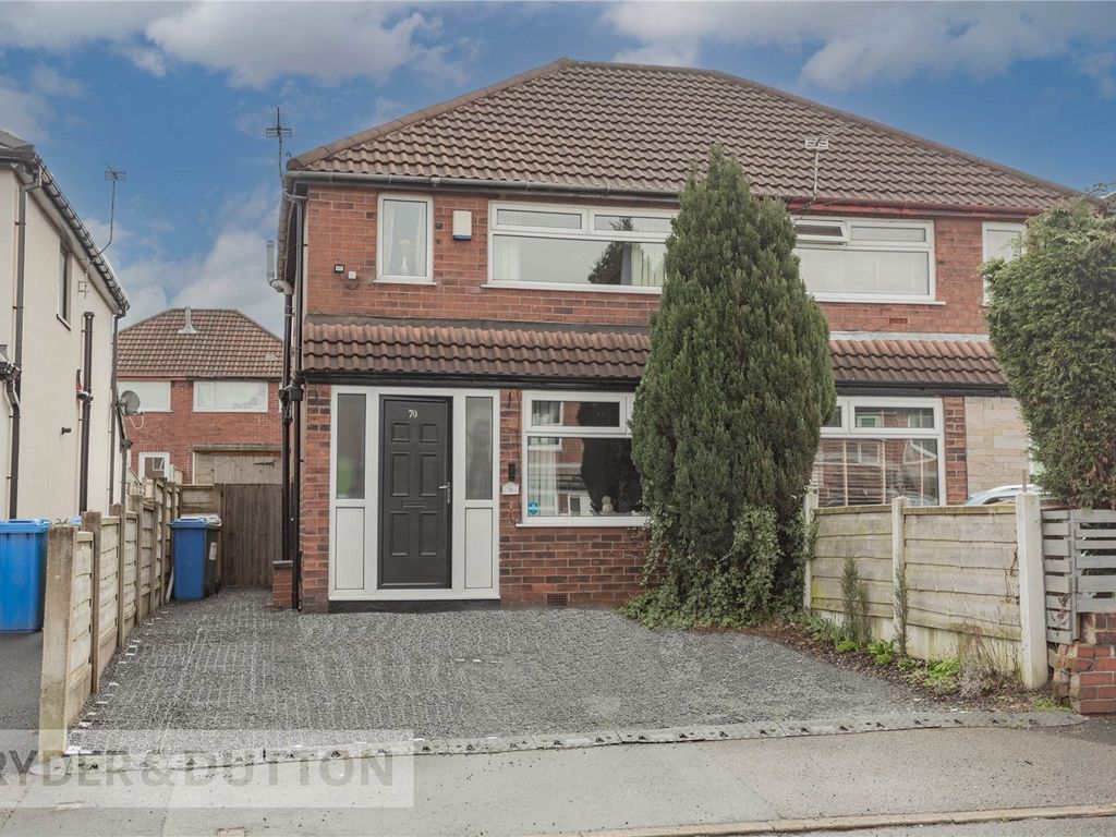 2 bed semidetached house for sale in Knowl Road, Firgrove, Rochdale