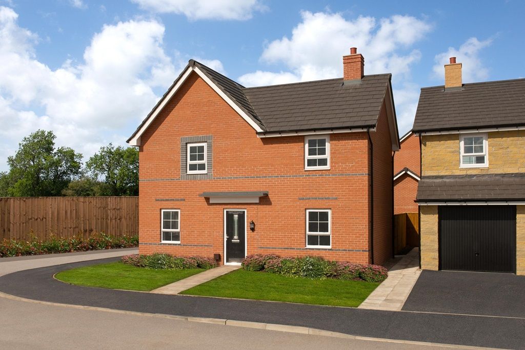 New home, 4 bed detached house for sale in "Alderney" at Longmeanygate