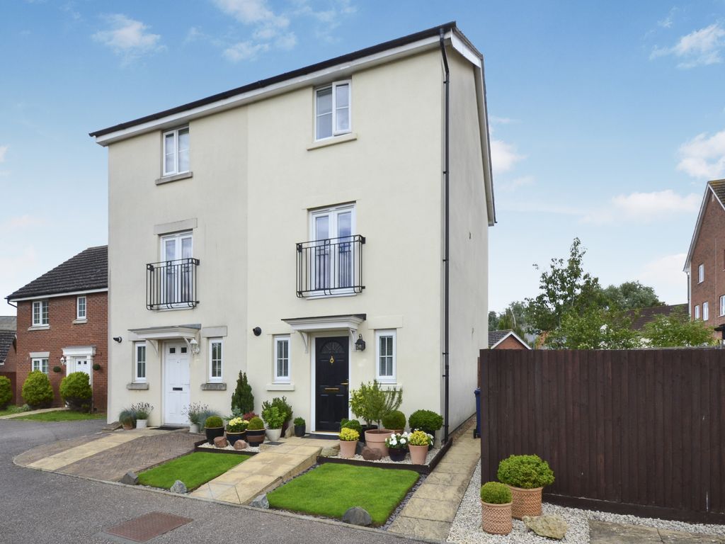 3 bed semidetached house for sale in Greenhaze Lane, Great Cambourne