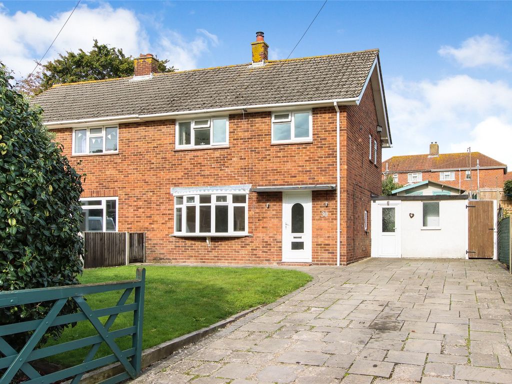 3 bed semidetached house for sale in Broomfield Lane, Lymington
