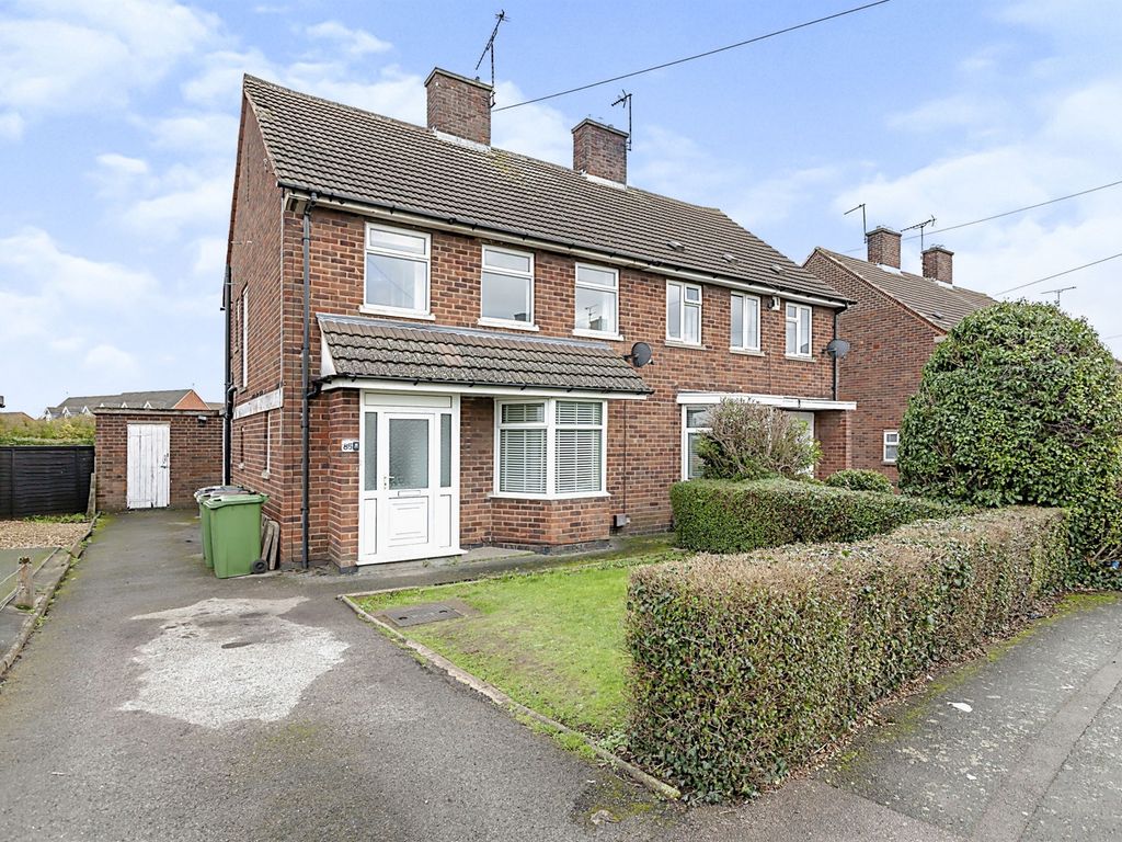 3 bed semidetached house for sale in Trinity Road, Enderby, Leicester