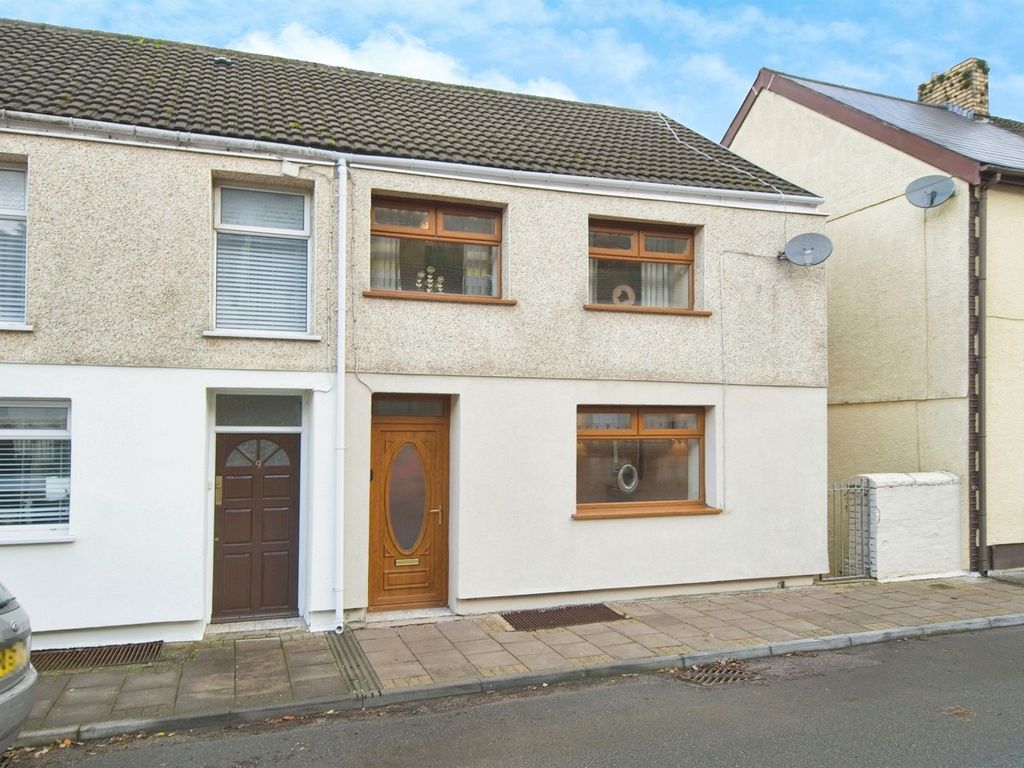 3 bed semidetached house for sale in Cornwall Road, Tonypandy CF40, £
