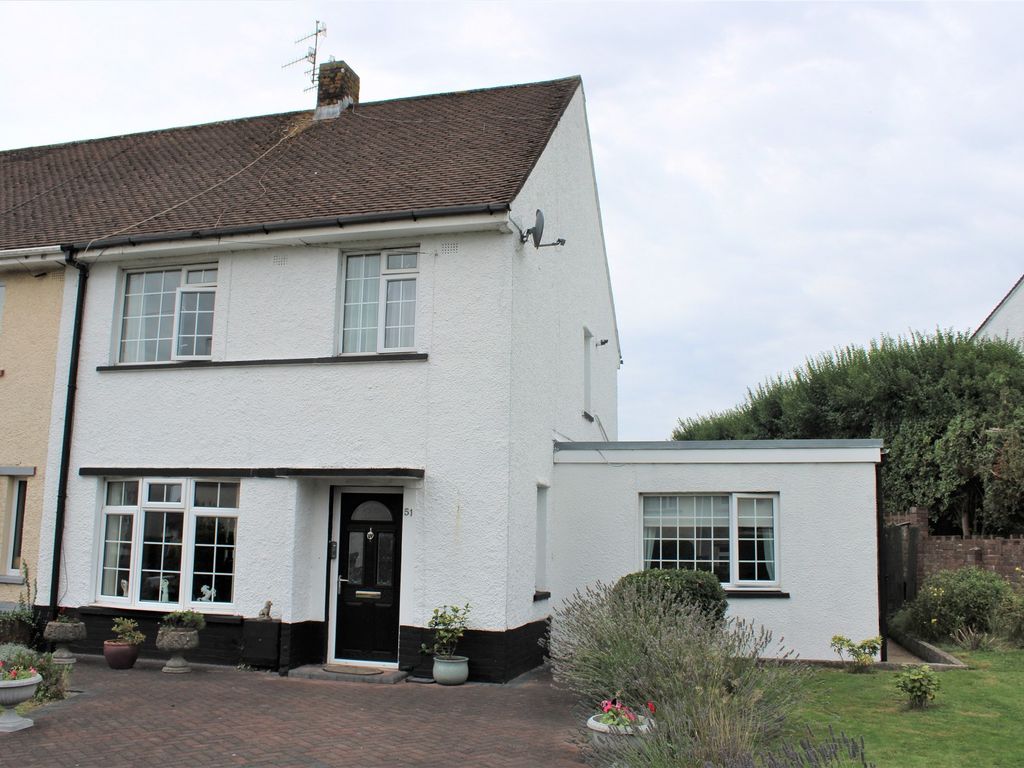 3 bed semidetached house for sale in Heol Bryncwils, Sarn, Bridgend