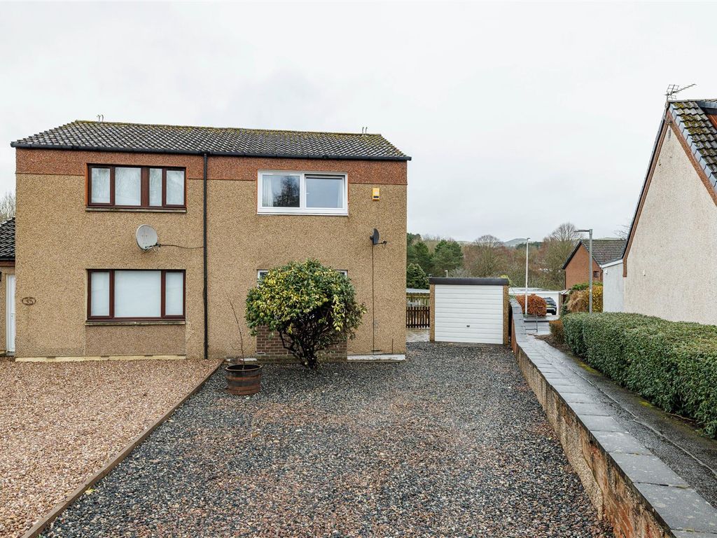 2 bed semidetached house for sale in 37 Abbotslea, Tweedbank