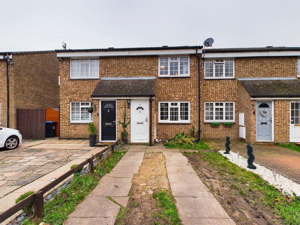 2 bed terraced house for sale in Hazelbank Road, Chertsey, Surrey KT16