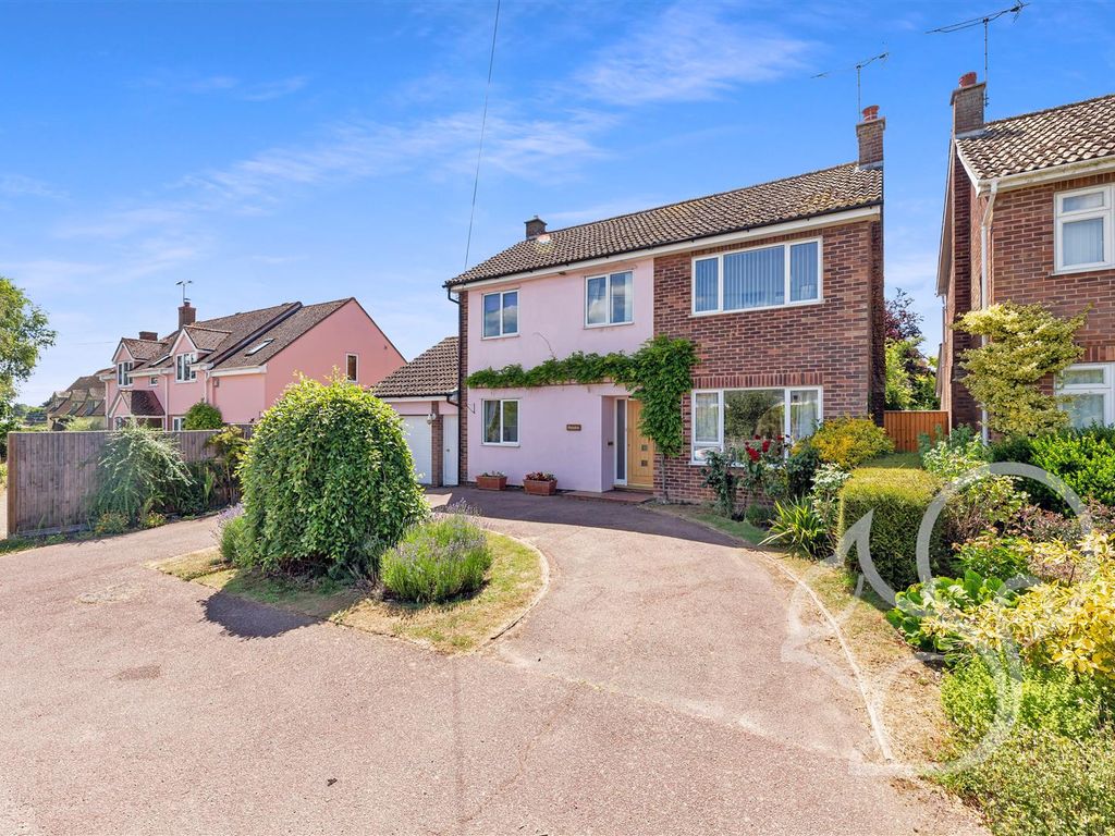 4 bed detached house for sale in Peacocks Road, Cavendish, Sudbury CO10