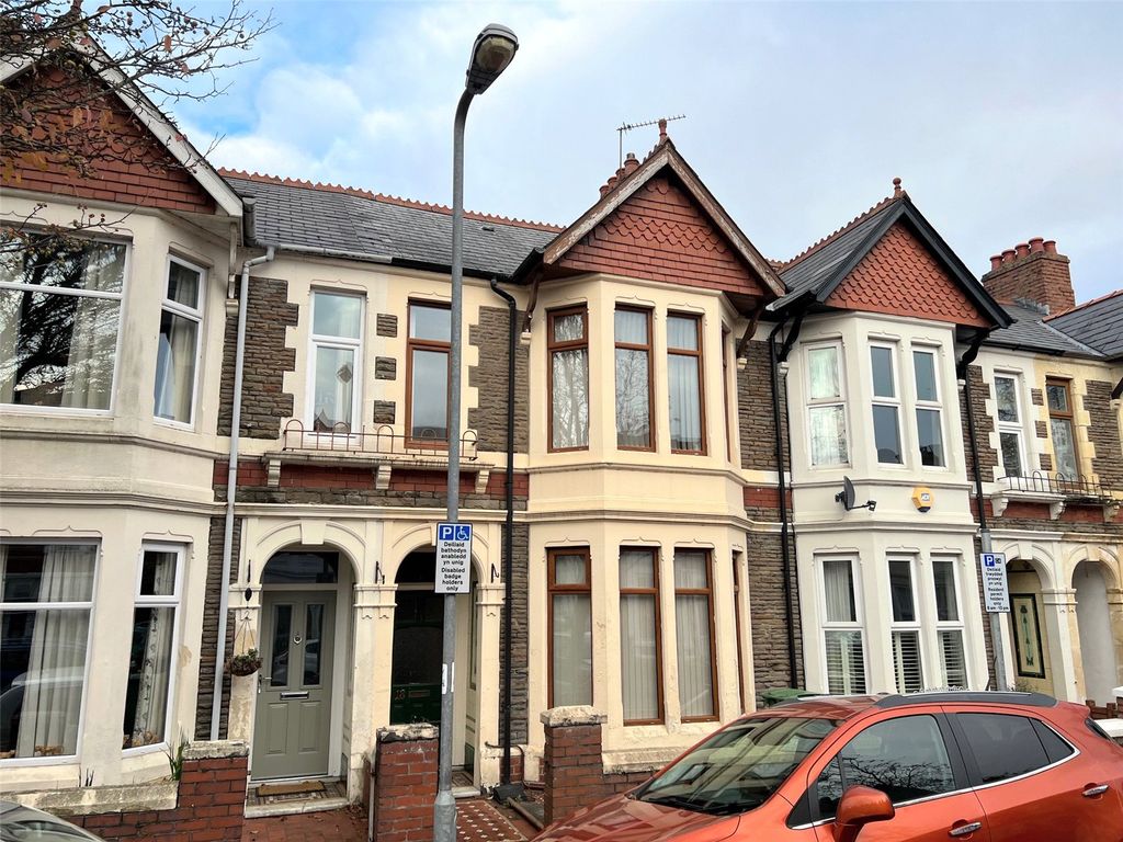 3 bed terraced house for sale in Inglefield Avenue, Caerdydd