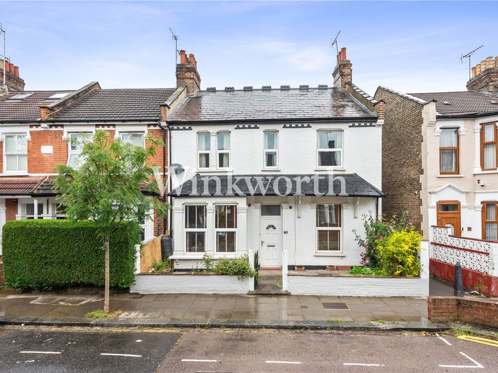 3 bed end terrace house for sale in Fairfax Road, London N8, £1,100,000