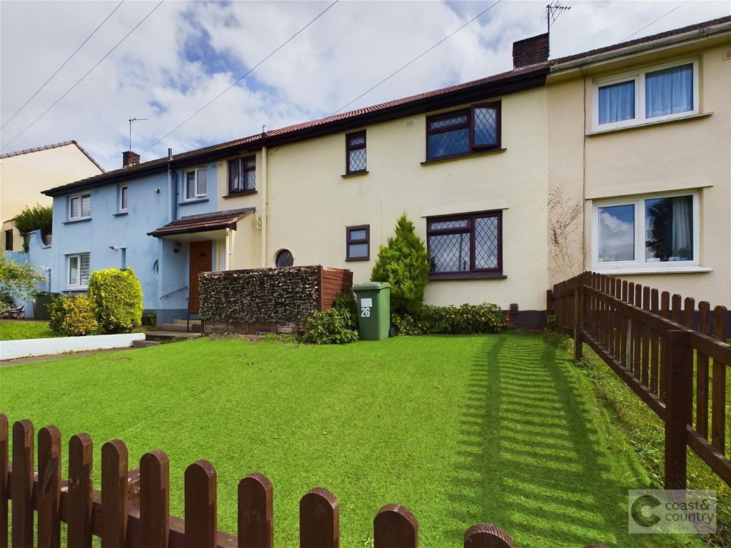 3 bed terraced house for sale in Queensway, Newton Abbot TQ12, £250,000