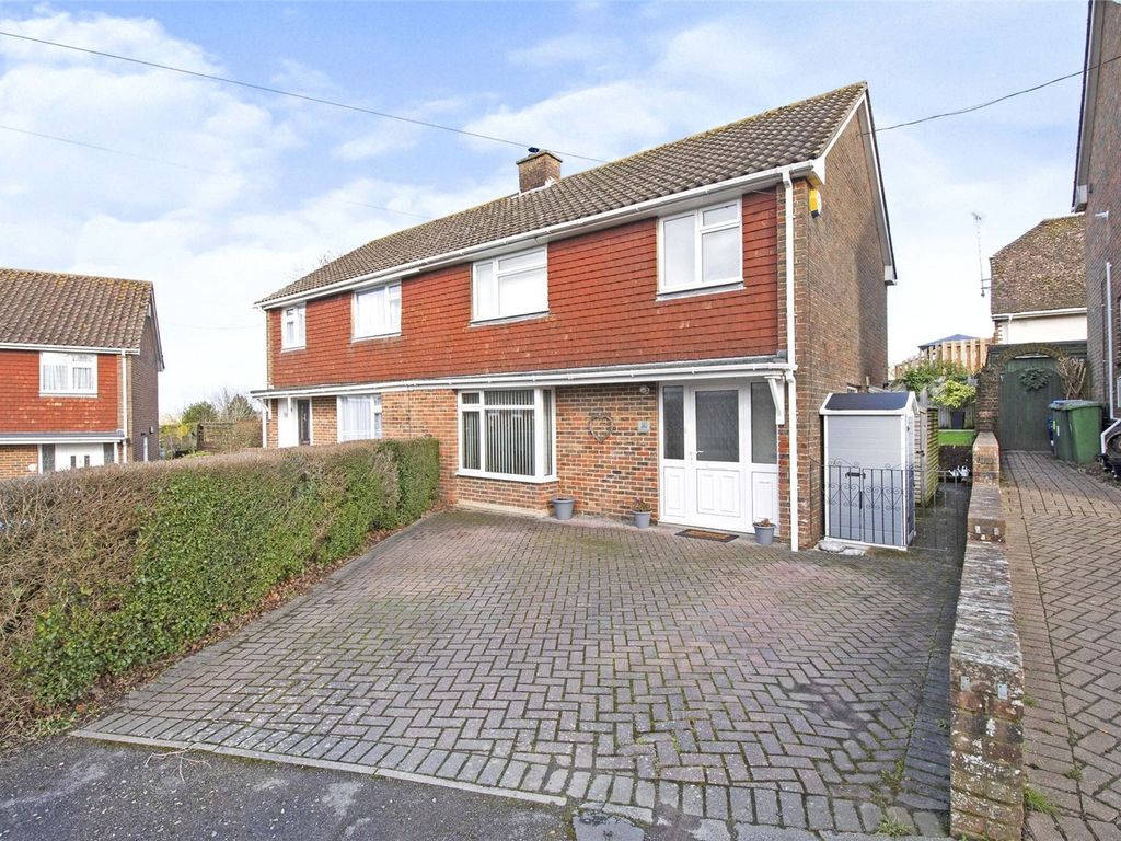 3 bed semidetached house for sale in Manor Road, Upper Beeding