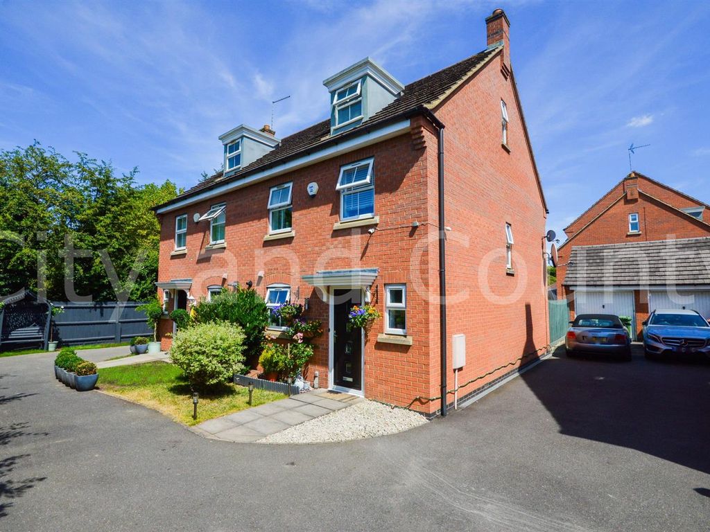 3 bed semidetached house for sale in Lyvelly Gardens, Peterborough PE1