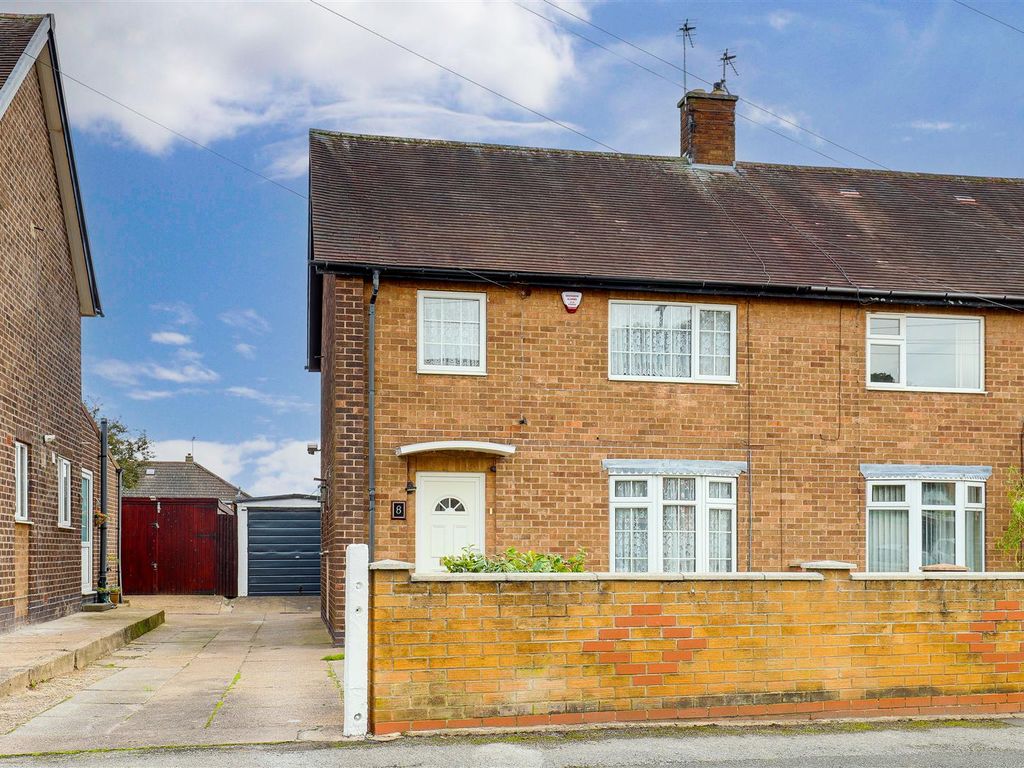 3 bed semidetached house for sale in Trinstead Way, Bestwood Park, Nottinghamshire NG5, £
