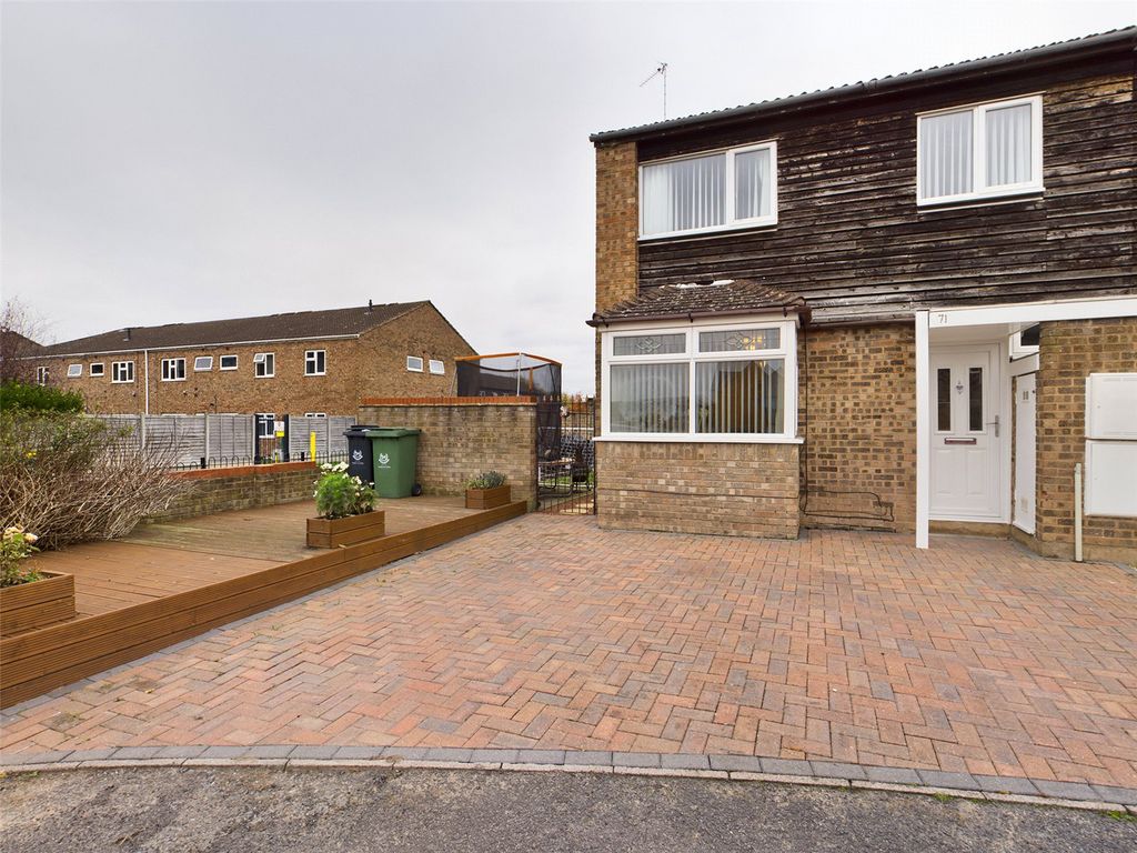 3 bed end terrace house for sale in Brookthorpe Close, Worcester WR4
