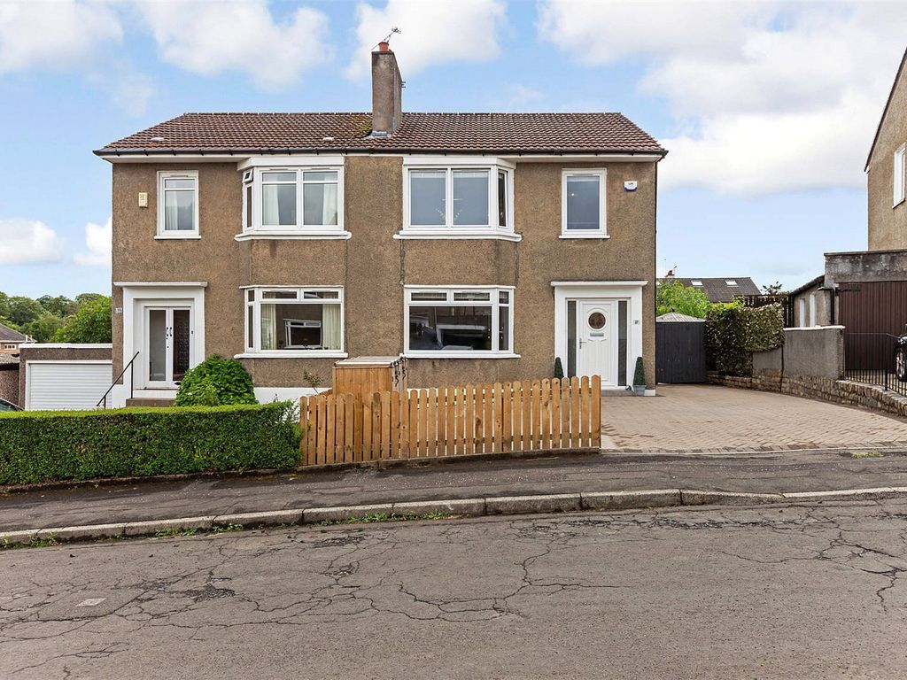 3 bed semidetached house for sale in Garve Avenue, Glasgow G44 Zoopla