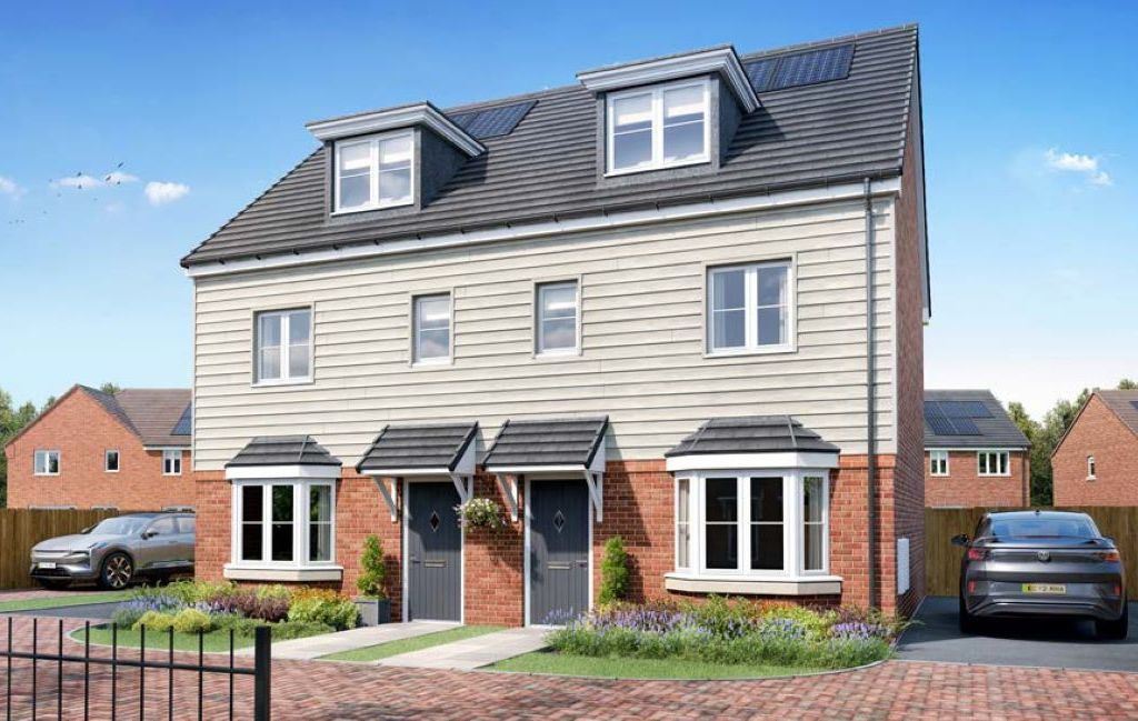 New home, 3 bed semidetached house for sale in Fountain Lane, Oldbury