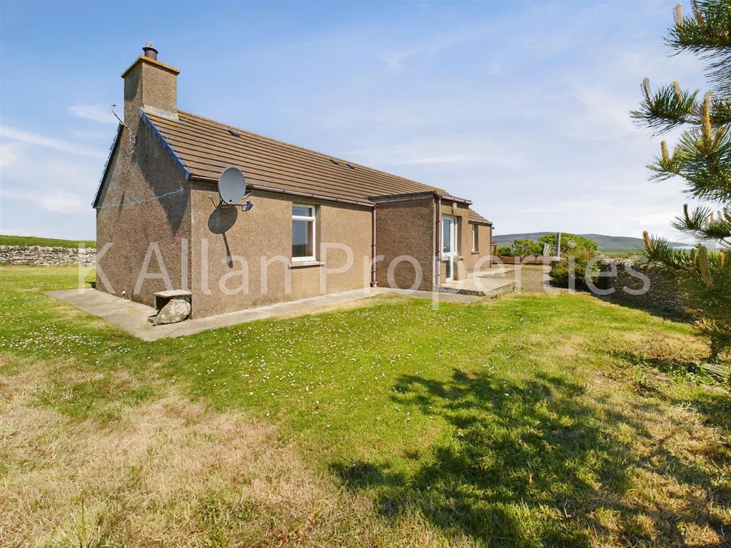 2 bed detached bungalow for sale in Varmahdi, Evie, Orkney KW17, £