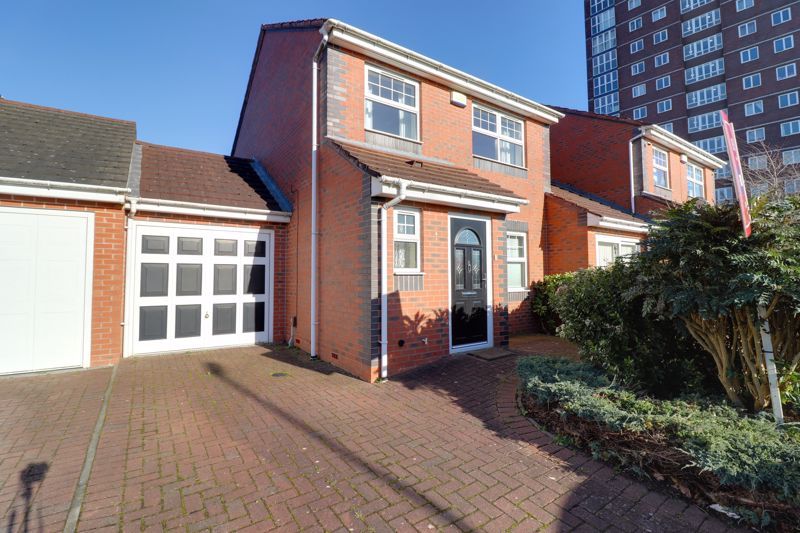 3 bed linkdetached house for sale in Landor Way, Stafford