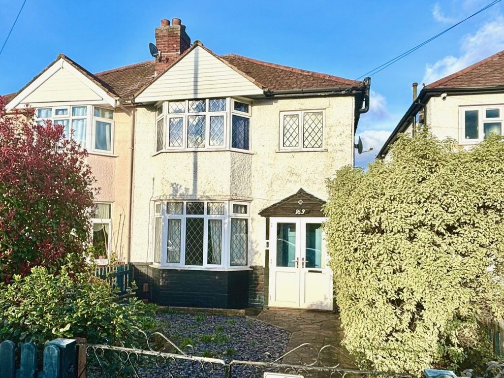 3 bed semidetached house for sale in Pooley Green Road, Egham, Surrey