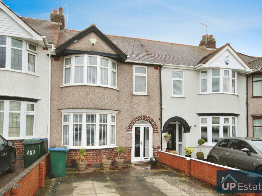 3 bed terraced house for sale in Green Lane, Coventry CV3, £325,000