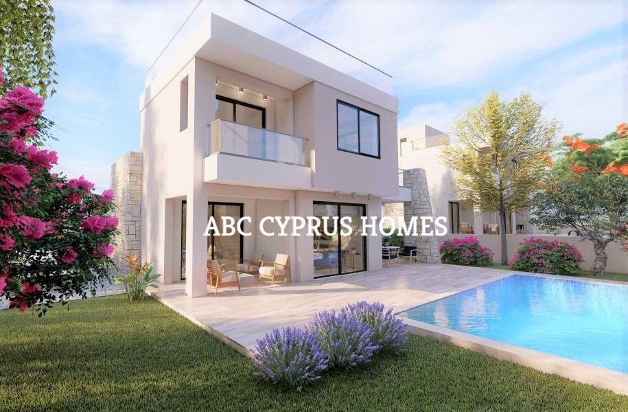 New home, 3 bed villa for sale in Coral Bay, Coral Bay, Paphos, Cyprus