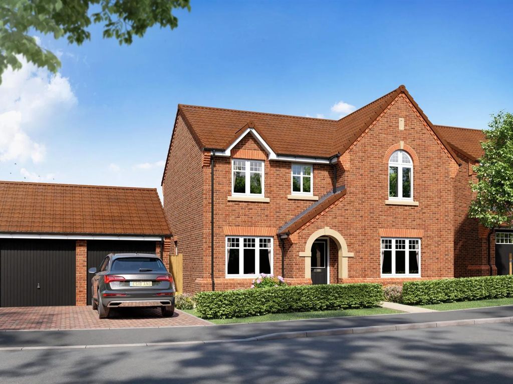 New home, 4 bed detached house for sale in Kirklington Road, Bilsthorpe