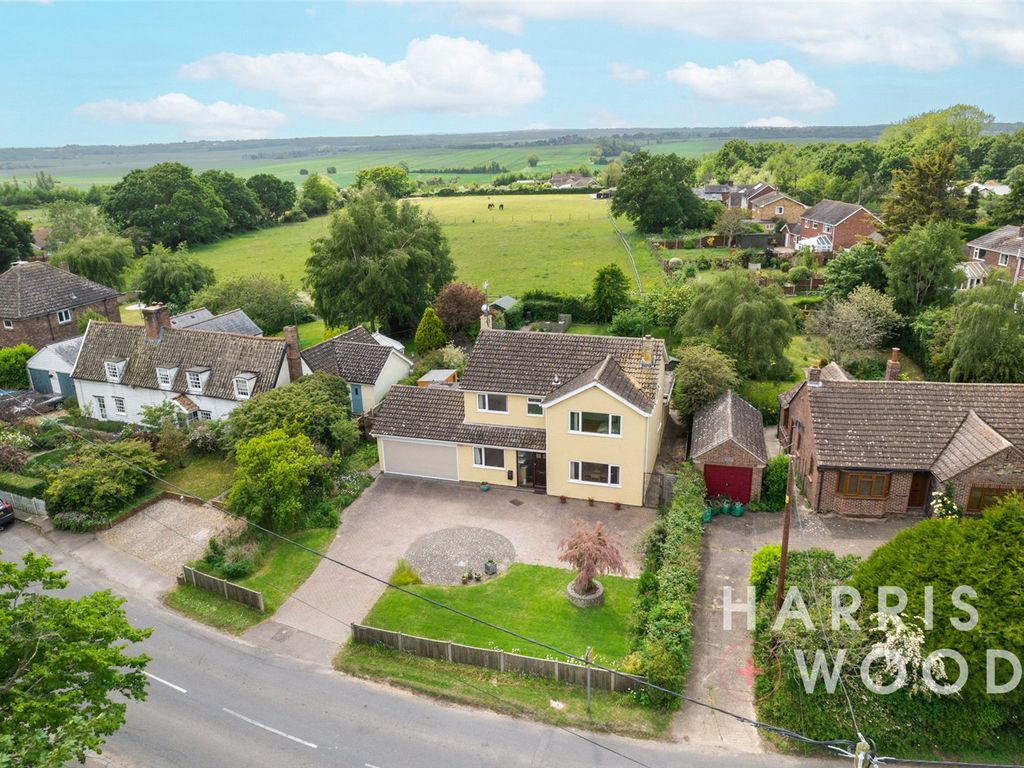 4 bed detached house for sale in Layer Breton Hill, Layer Breton